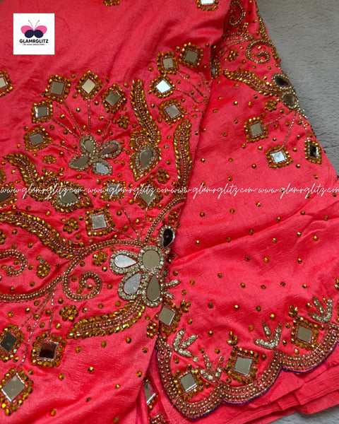 Heavy designer saree