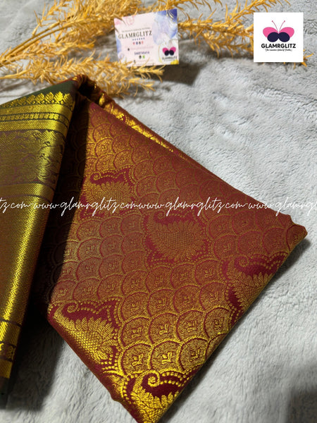 Poonthamil jaquard saree