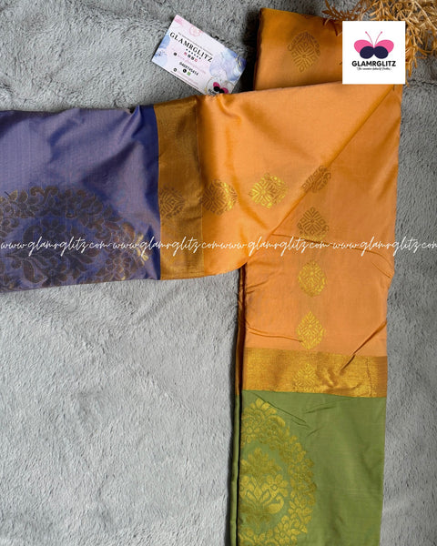 Kanjipuram semi pattu saree