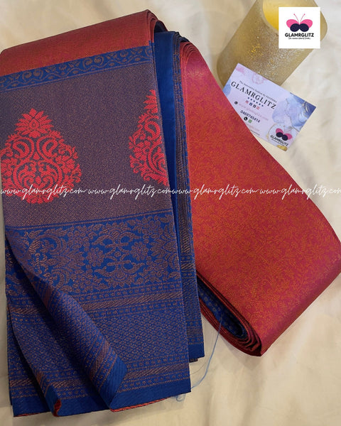 Semi kanji Bridal silk saree