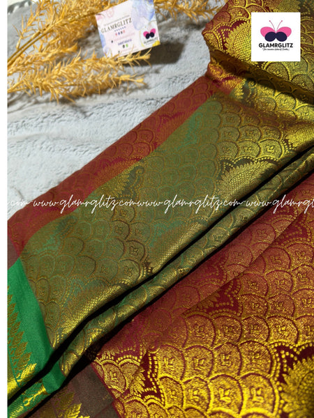 Poonthamil jaquard saree