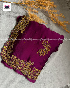 Heavy designer saree