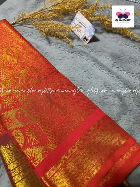 Poonthamil jaquard saree