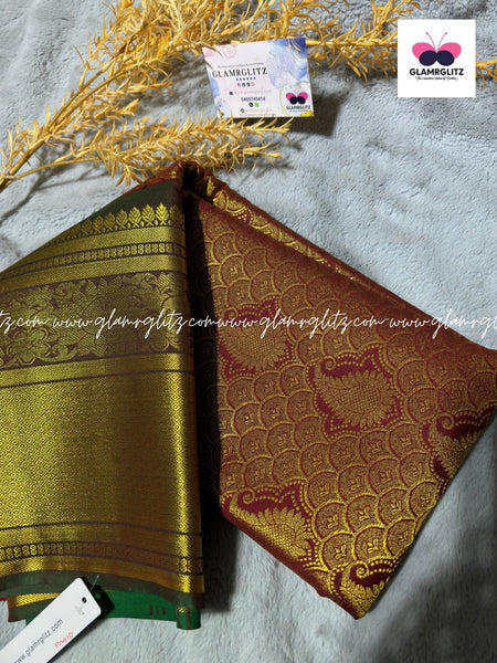 Poonthamil jaquard saree