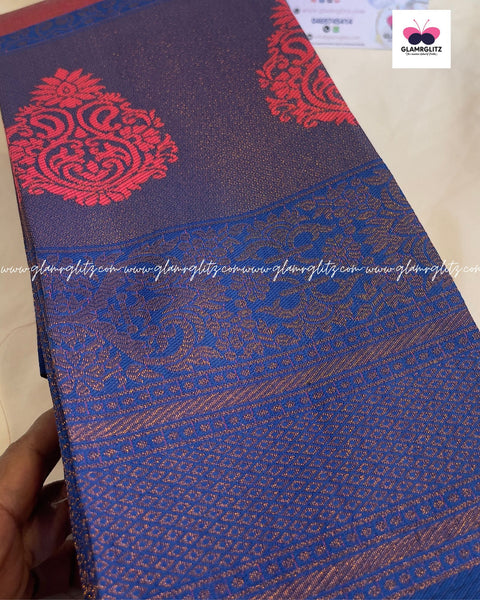 Semi kanji Bridal silk saree