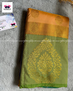 Kanjipuram semi pattu saree