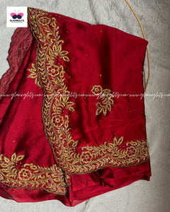 Heavy designer saree