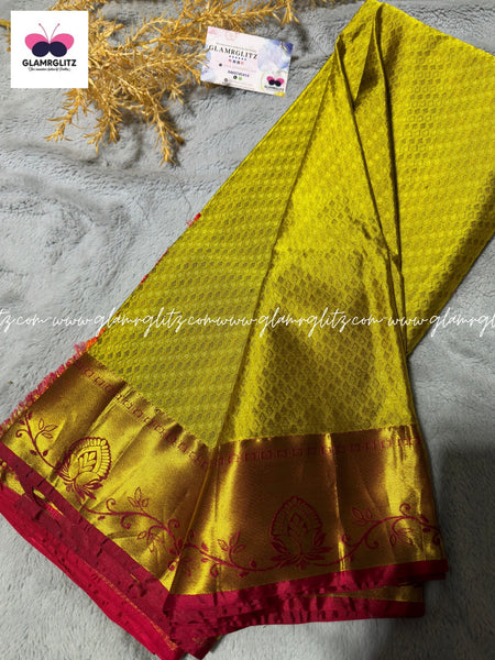 Semi kanjipuram saree