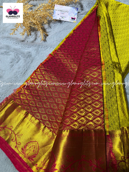 Semi kanjipuram saree