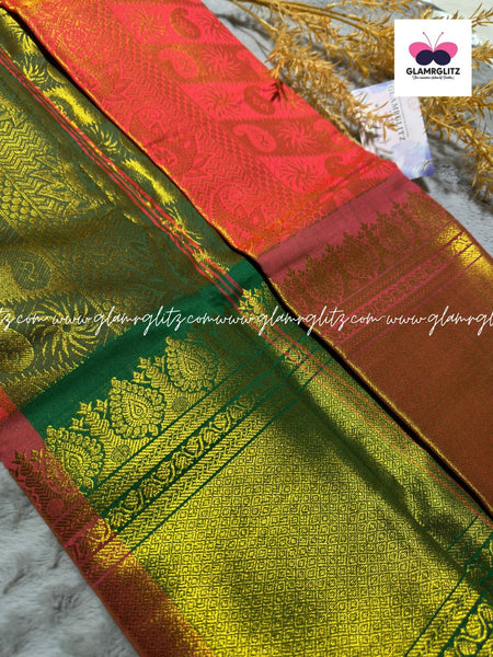 Poonthamil jaquard saree