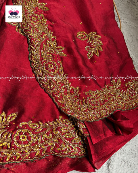 Heavy designer saree