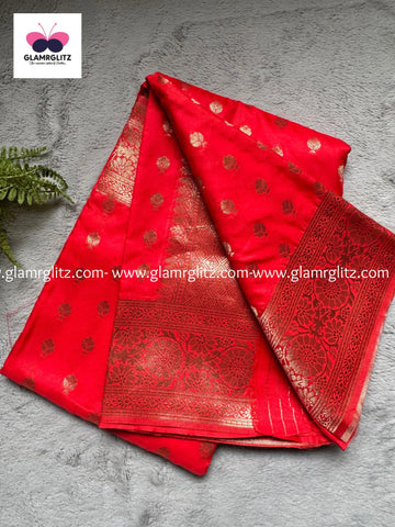 Soft Litchi silk Saree