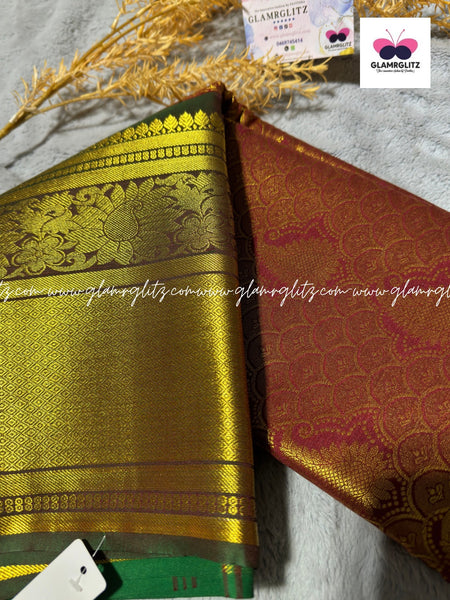 Poonthamil jaquard saree