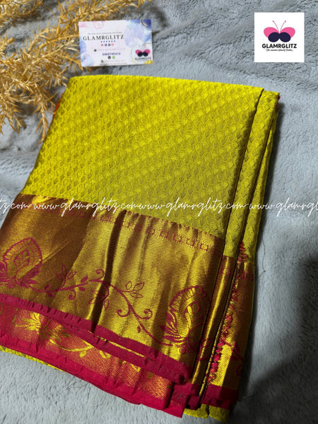 Semi kanjipuram saree