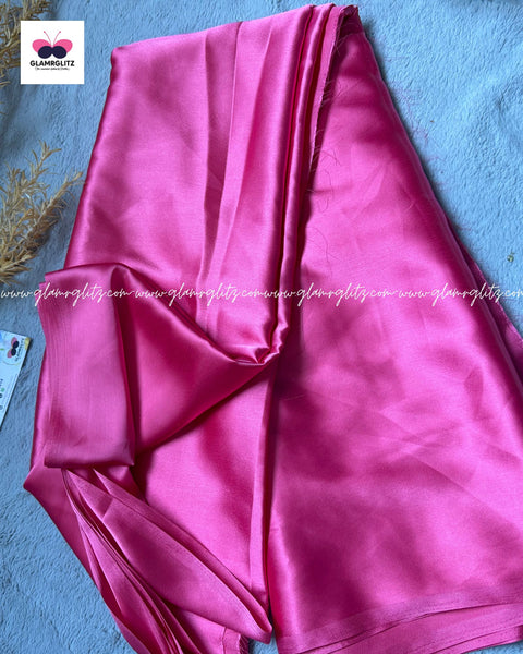 satin saree with sequnces blouse