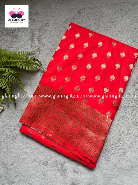 Soft Litchi silk Saree