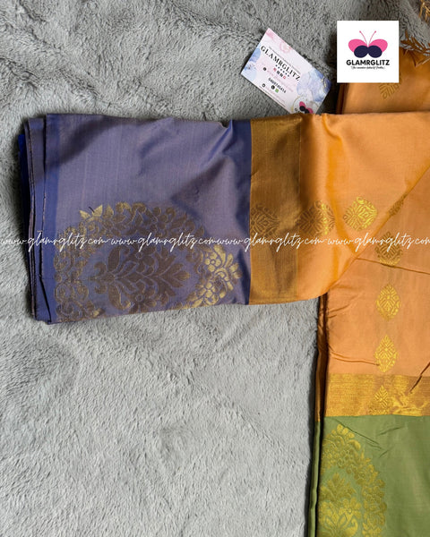 Kanjipuram semi pattu saree