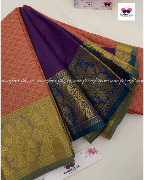 Poonthamil silk saree