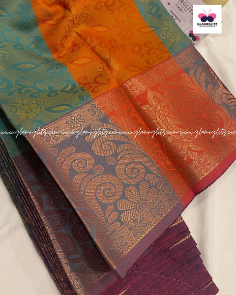 Poonthamil silk saree