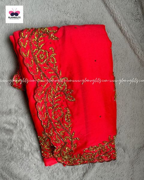 Heavy designer saree