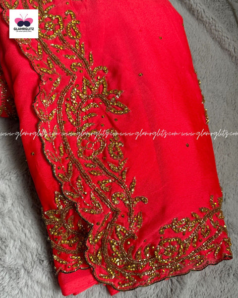 Heavy designer saree