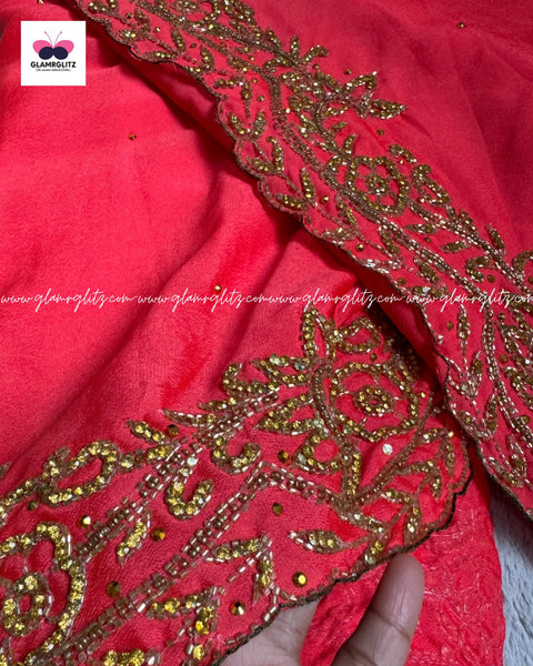 Heavy designer saree