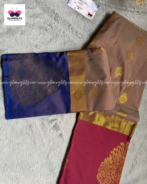 Kanjipuram semi pattu saree