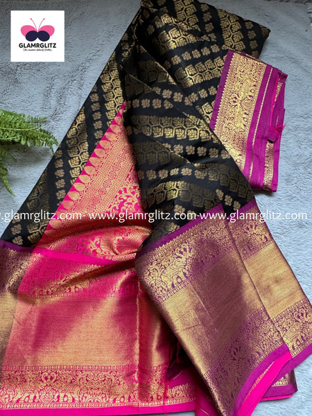 Soft Litchi silk Saree