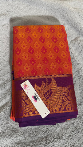 Poonthamil  banarsi Art silk saree
