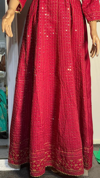 Long anarkali kurti