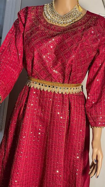 Long anarkali kurti