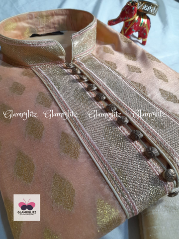 Jacquard Mens Kurta