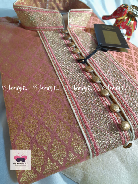 Jacquard Mens Kurta