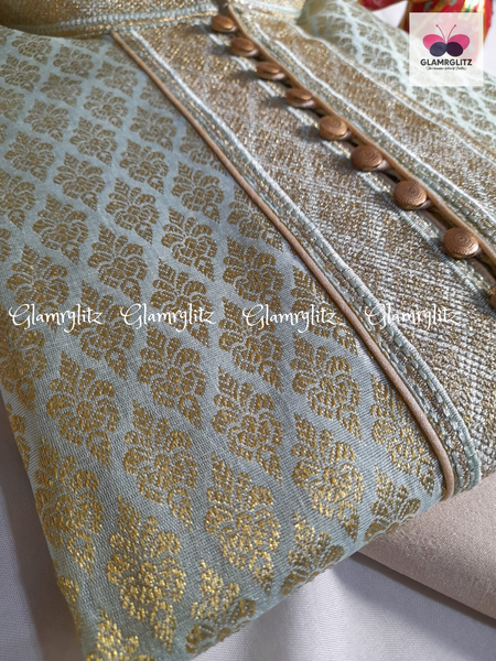 Jacquard Mens Kurta