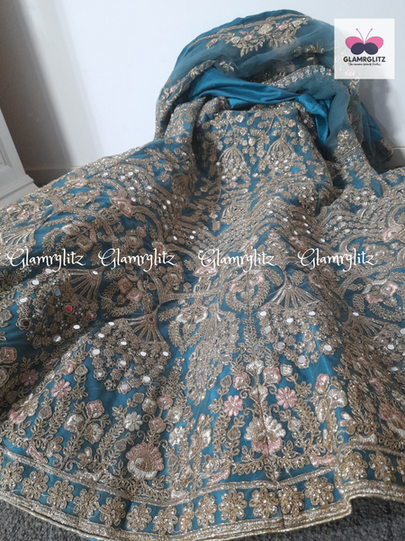 Heavy work Bridal Lehenga