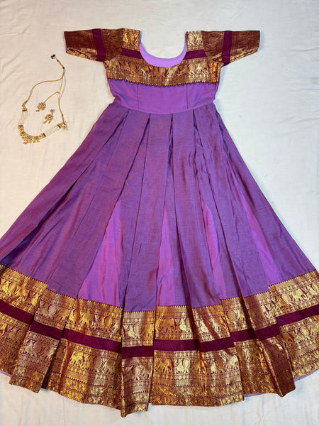 Narayanpet Silk Gown with Dupatta