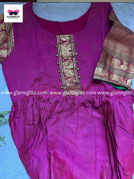 Long Traditional Kurti Narayan pet (cotton)