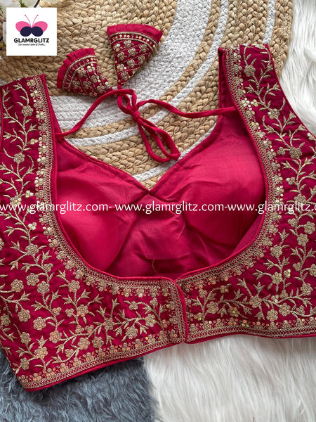 Heavy Bridal Wedding Blouse