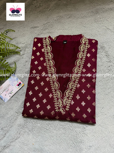 Beautiful cotton chanderi kurti