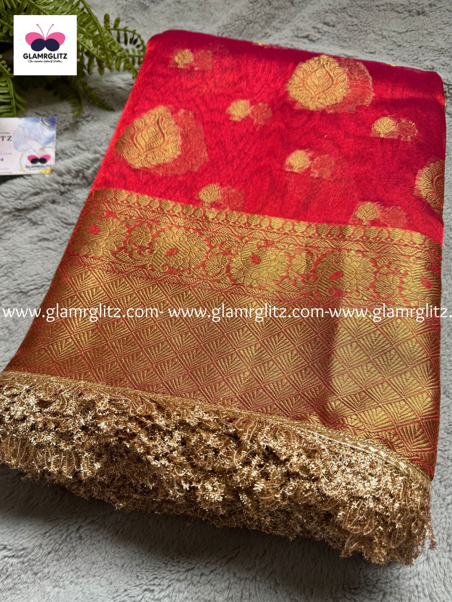 Banarasi Handloom Soft Tissue Silk Saree