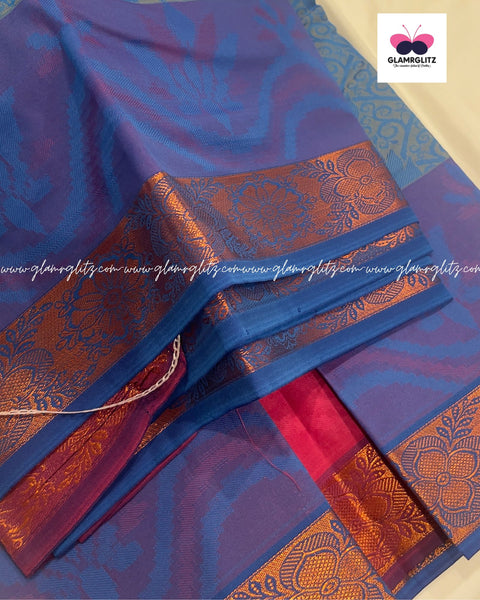 Poonthamil  banarsi Art silk saree