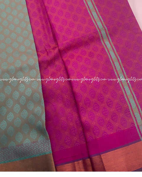 Poonthamil  banarsi Art silk saree