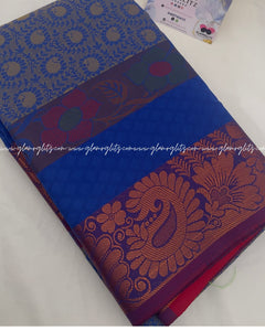 Poonthamil  banarsi Art silk saree