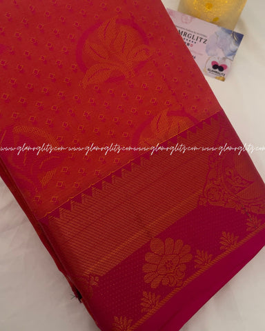 Poonthamil  banarsi Art silk saree