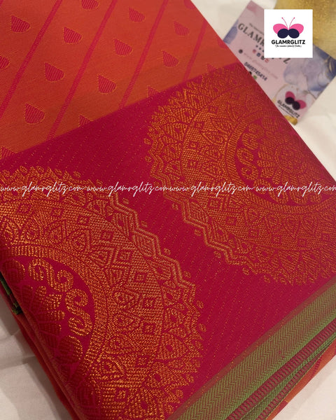 Poonthamil  banarsi Art silk saree