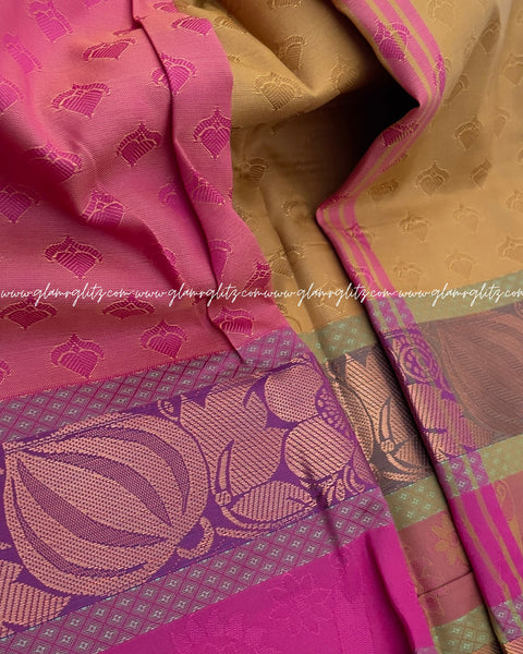 Poonthamil  banarsi Art silk saree