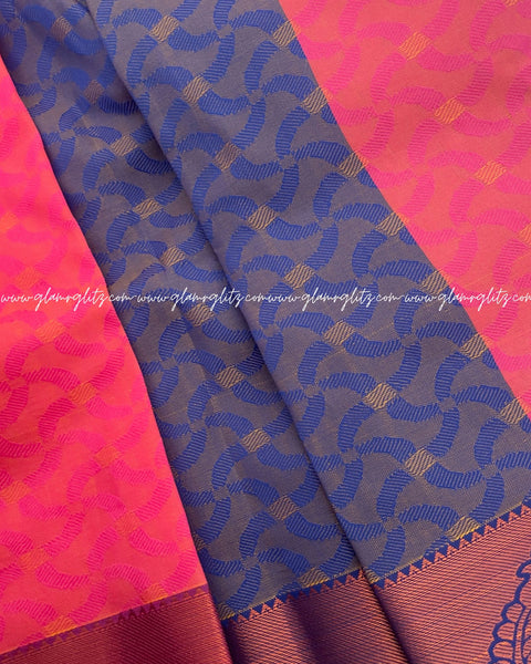 Poonthamil  banarsi Art silk saree