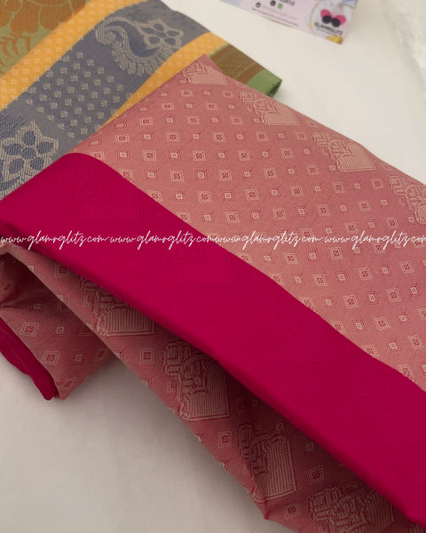 Poonthamil  banarsi Art silk saree