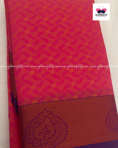 Poonthamil  banarsi Art silk saree