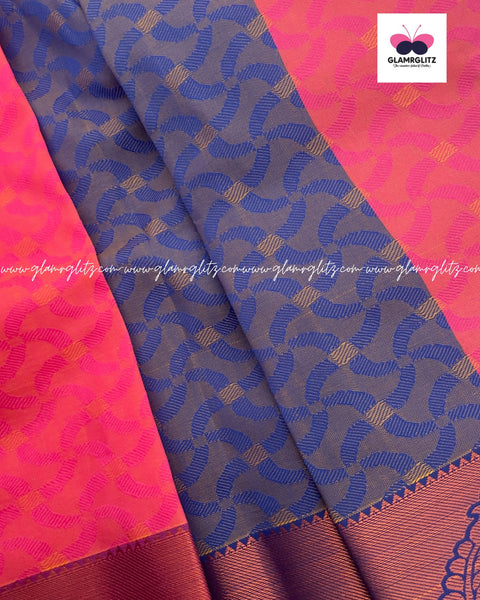 Poonthamil  banarsi Art silk saree